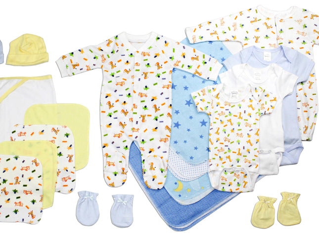 Newborn Baby Boy 18 Pc Layette Baby Shower Gift