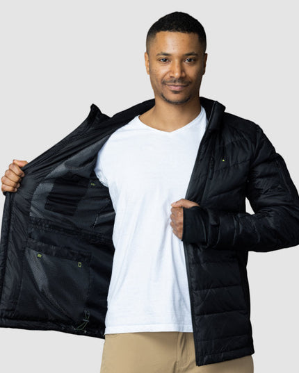 EcoDown Jacket - Men Black