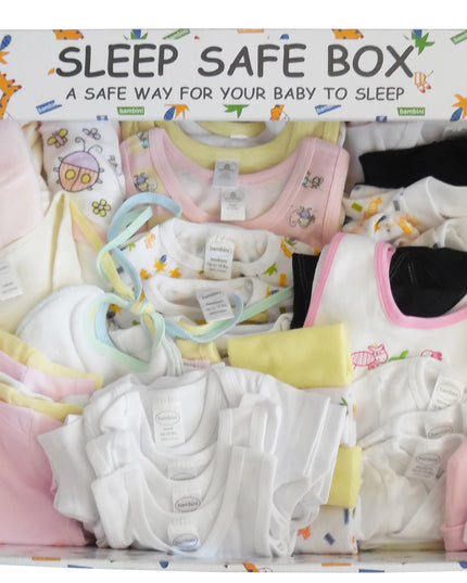Girl 88 Piece Baby Starter Set Box