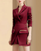 L / Wine Red