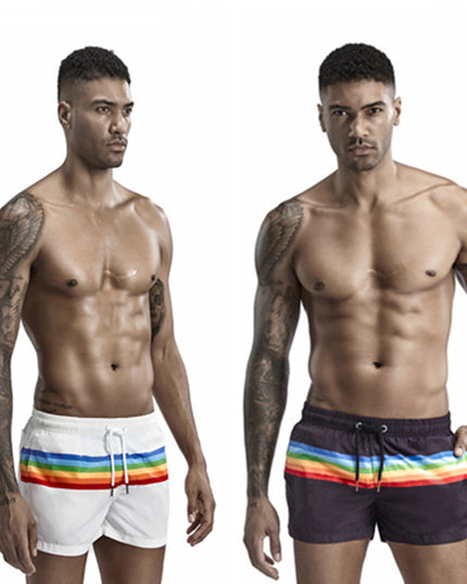 With Inner Lining Can Be Launched Loose Running Sports Fitness Three-quarter Pants