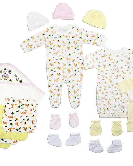 Newborn Baby Girls 21 Pc Layette Baby Shower Gift