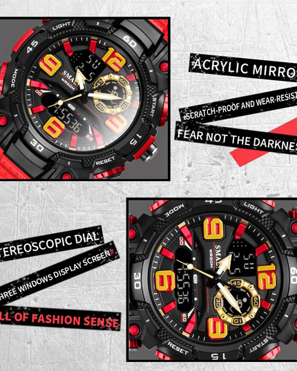 Military Men Watch Fashion Sport Outdoor G Wristwatch Male Digital