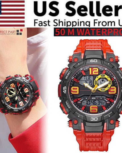 Military Men Watch Fashion Sport Outdoor G Wristwatch Male Digital