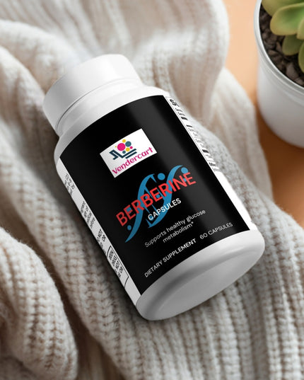 Berberine Supplement Supports Blood Sugar, Heart Health & Metabolism