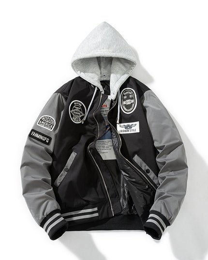 Pilot Cotton-padded Coat Men Thick Loose Plus Size Cotton Clothes