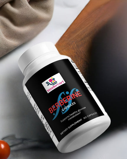 Berberine Supplement Supports Blood Sugar, Heart Health & Metabolism