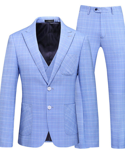 RoyalElite™ Men's Three-Piece Suit – Business & Event Perfection