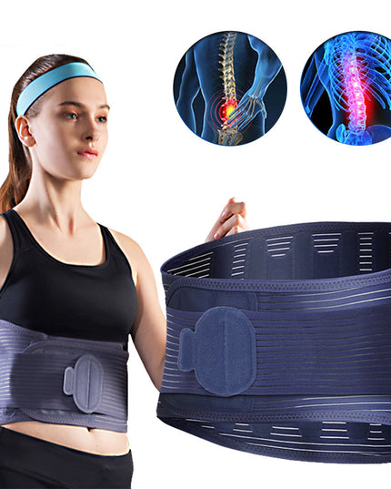 Hot-pressed Luomai Waist Belt Four Seasons Warm Health Care Waist Support