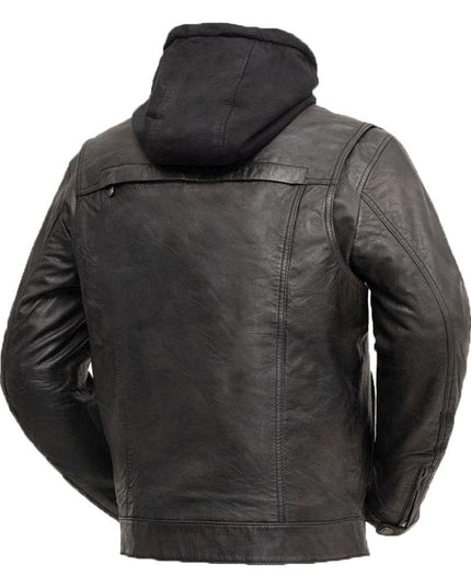 Combo - Men's Leather Motorcycle Jacket