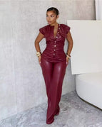 S / Dark Red