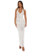 S / White