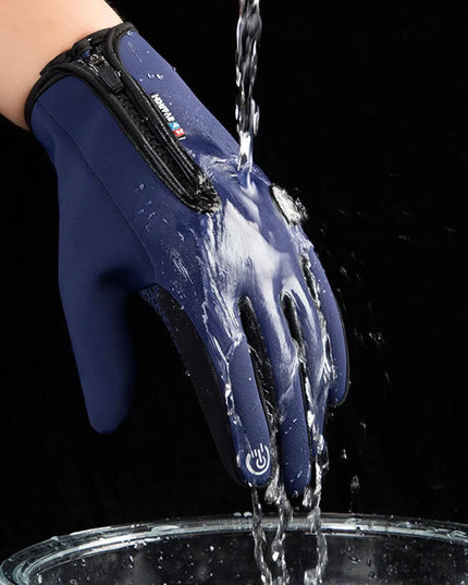 Winter Thermal Gloves Waterproof Windproof Outdoor Sports Warm Cycling