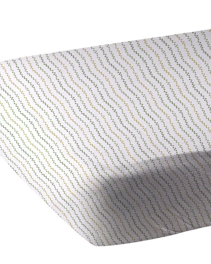 Dino Feet Cotton Muslin Crib Sheet