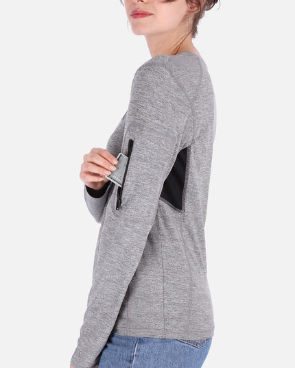 QuickDry LS Shirt - Gray