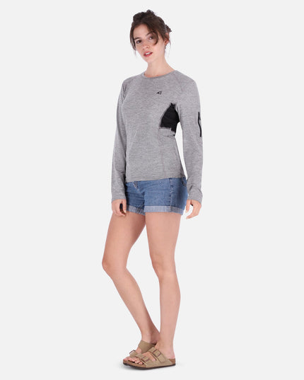 QuickDry LS Shirt - Gray
