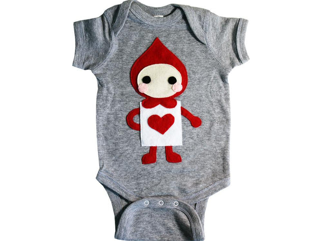 The Trumps - Heart - Alice's Adventure in Wonderland - Infant Bodysuit