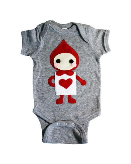 The Trumps - Heart - Alice's Adventure in Wonderland - Infant Bodysuit