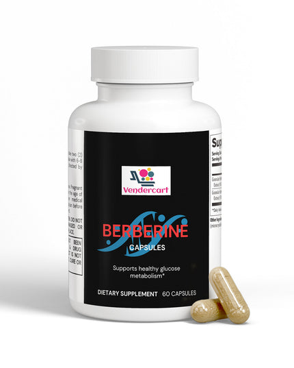 Berberine Supplement Supports Blood Sugar, Heart Health & Metabolism