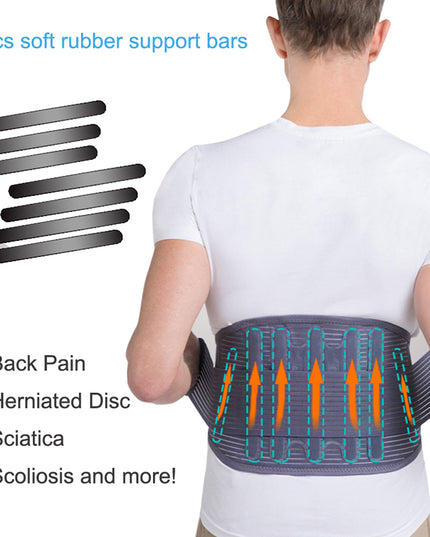 Hot-pressed Luomai Waist Belt Four Seasons Warm Health Care Waist Support