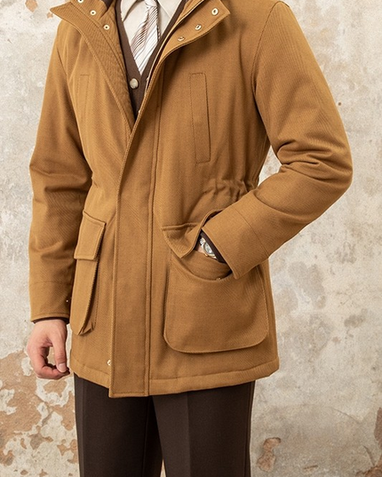 Men's Slim Hooded Casual Jacket