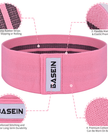 3 Pack Set Resistance Exercise Fitness Bands