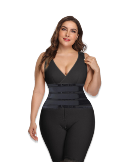 THREE BELT women waist trainer to lose weight while working out