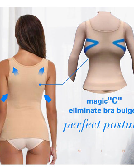 Women's Tummy Control Shape Wear Tank Tops XL