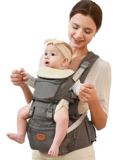 Ergonomic 3-in-1 Baby Carrier and Hipseat