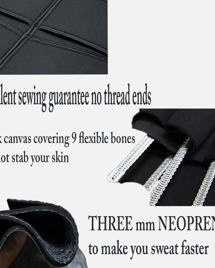 THREE BELT women waist trainer to lose weight while working out
