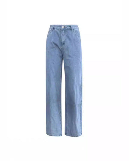 Casual Retro Loose Denim Trousers Women