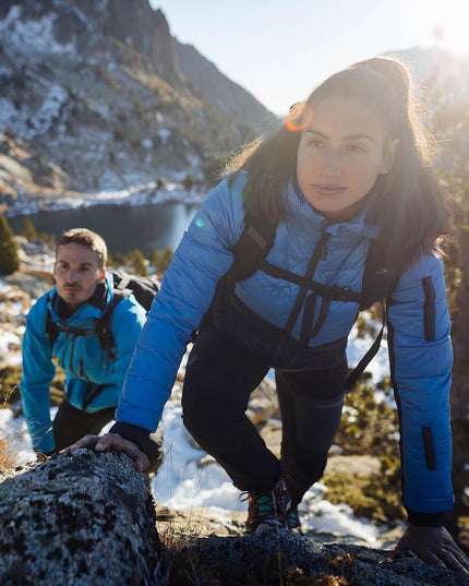 EcoDown Jacket - Women Blue