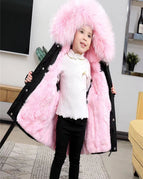 Black with powder / 110cm