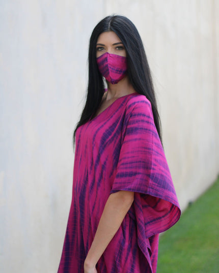 Tie Dyed Kaftan, Plus Size Kaftan Dress, African Kaftam, Indian Kaftan